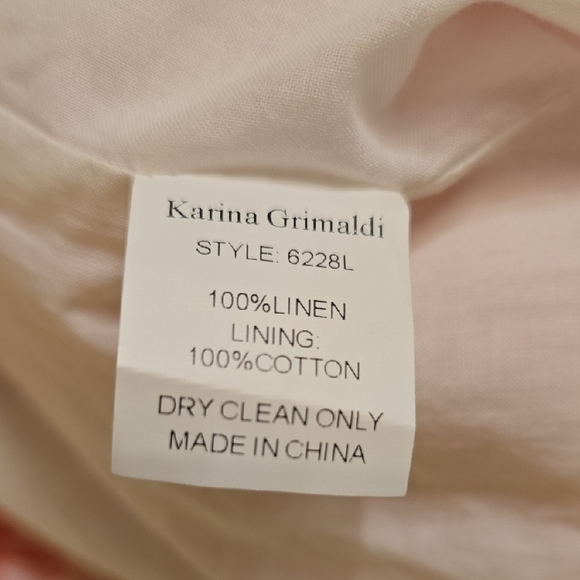 Karina Grimaldi Pink and White Floral Jumpsuit - Picture 11 of 16